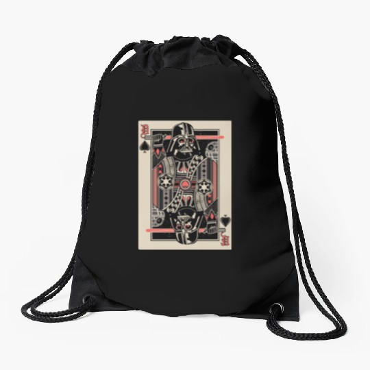 Star wars poker cards lover Drawstring Bags