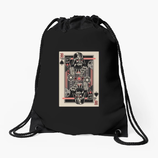 Star wars poker cards lover Drawstring Bags