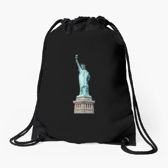 Statue Of Liberty Drawstring Bags