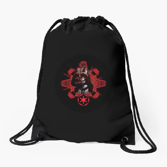 Cool Star Wars Darth Vader art Drawstring Bags