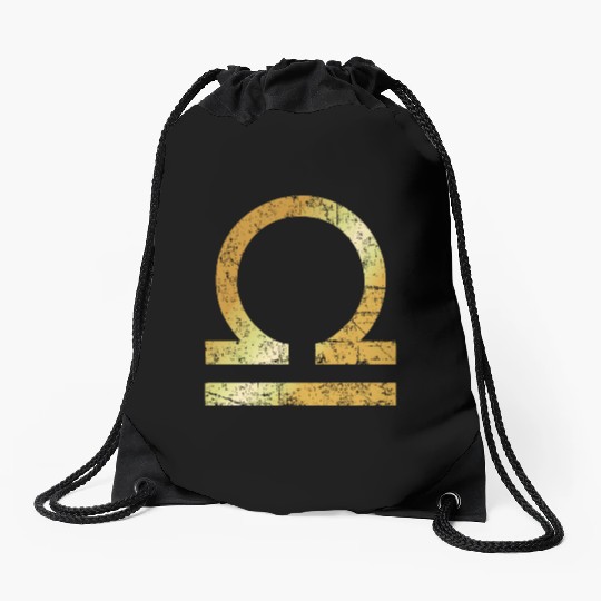 Zodiac Sign Libra – The Sign of Libra Drawstring Bags