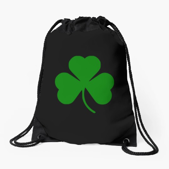 Shamrock - St. Patrick's Day Drawstring Bags