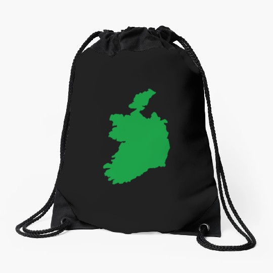 Ireland Solid Drawstring Bags