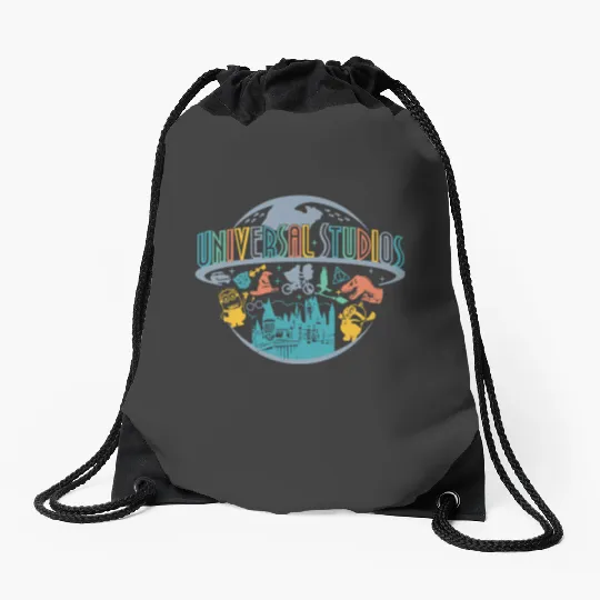 Universal Studios Drawstring Bags, Universal Orlando Drawstring Bags, Disney Universal Drawstring Bags