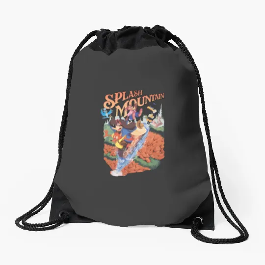Disneyland Splash Mountain Drawstring Bags