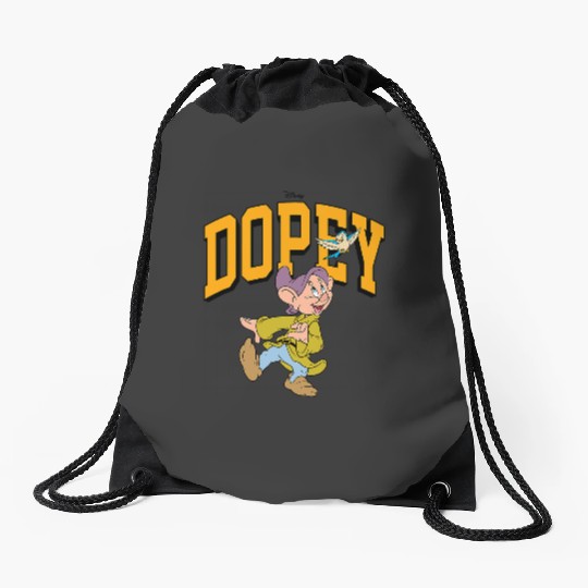 Disney Princess Snow White Dopey Easily Distracted Drawstring Bags