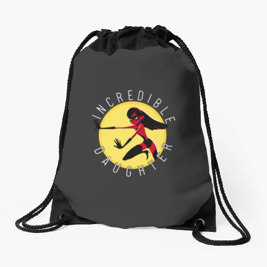 Disney Pixars The Incredibles Violet Incredible Daughter Drawstring Bags