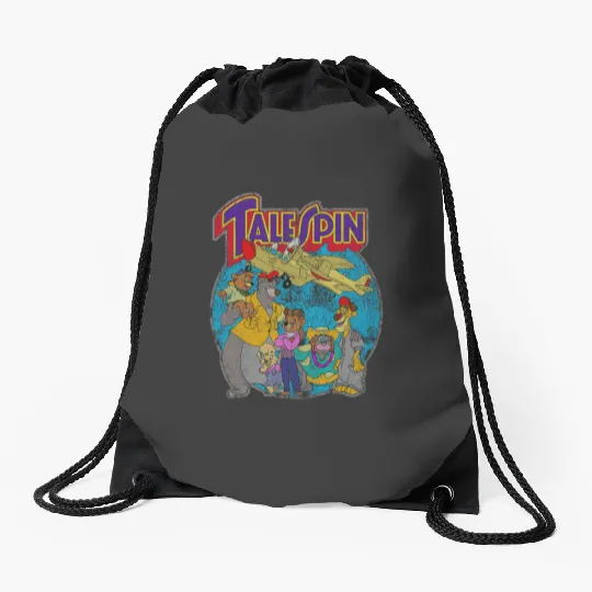 Disney's TaleSpin Graphic Drawstring Bags
