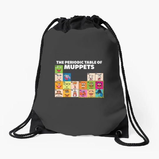 Disney The Muppets Periodic Table Of The Muppets Drawstring Bags