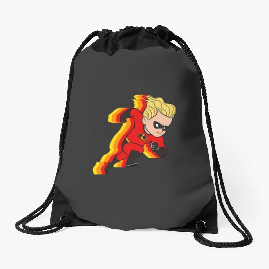 Disney Pixars Incredibles Dash Parr Running Drawstring Bags
