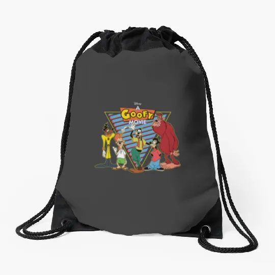 Disney A Goofy Movie Crew 90s Sweatshirt Drawstring Bags