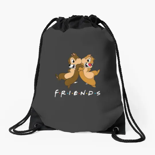Chip And Dale Friends Drawstring Bags, Chip and Dale Drawstring Bags, Disney Friends Drawstring Bags