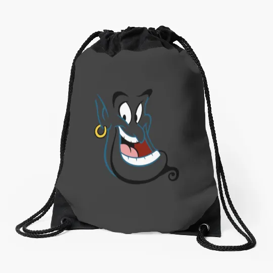 Disney Aladdin Genie Big Face Costume Drawstring Bags