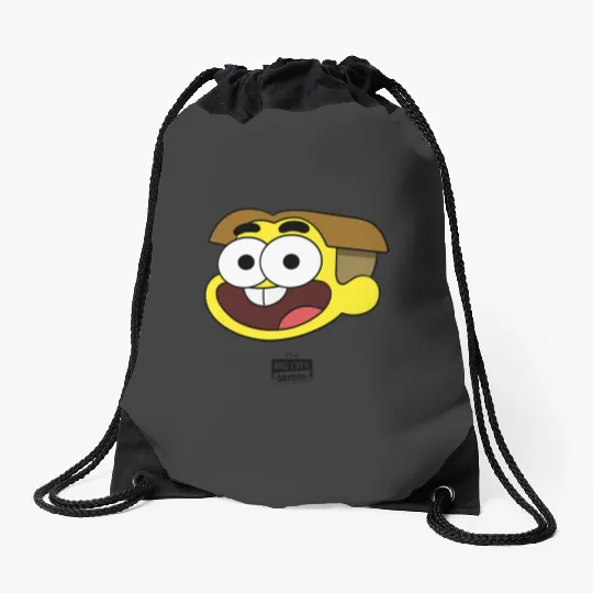 Disney Channel Big City Greens Cricket and Logo Drawstring Bags