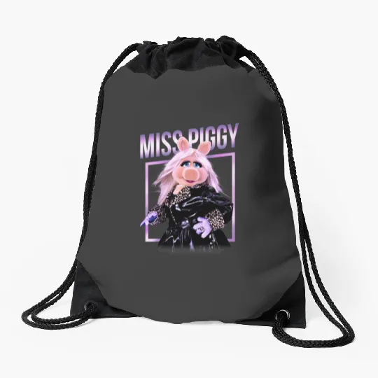 Disney The Muppets Missy Piggy Framed Drawstring Bags