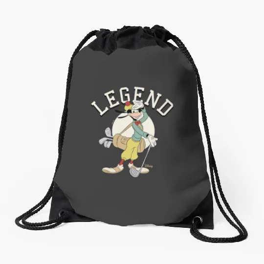 Disney Legend Goofy Drawstring Bags