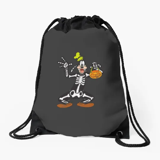 Disney Goofy skeletons Halloween Drawstring Bags
