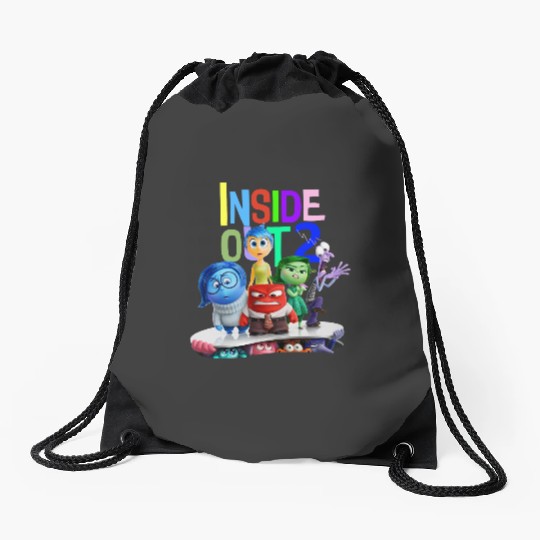 Disney Inside Out 2 Drawstring Bags, Inside Out Characters Drawstring Bags, Inside Out 2024 Movie Drawstring Bags