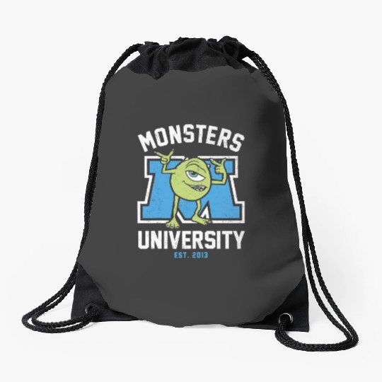 Monsters Inc Wazowski Drawstring Bags, Disney Monsters Drawstring Bags
