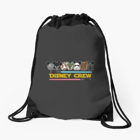 Disney Crew Darth Vader Stormtrooper Disney Disneyland Drawstring Bags