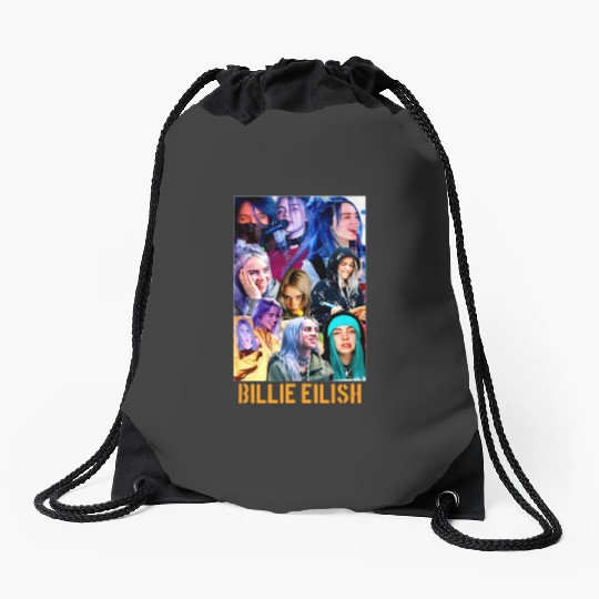 Billie Eilish Eras Tour Racerback Drawstring Bags