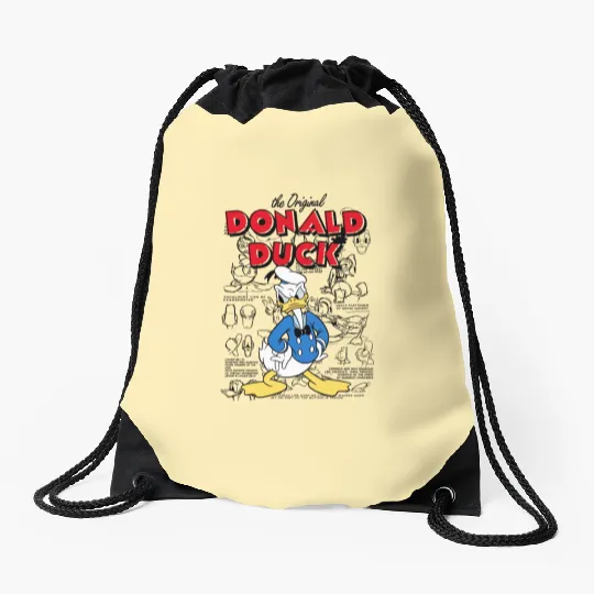 Disney Donald Duck Drawstring Bags, Donald Duck Drawstring Bags
