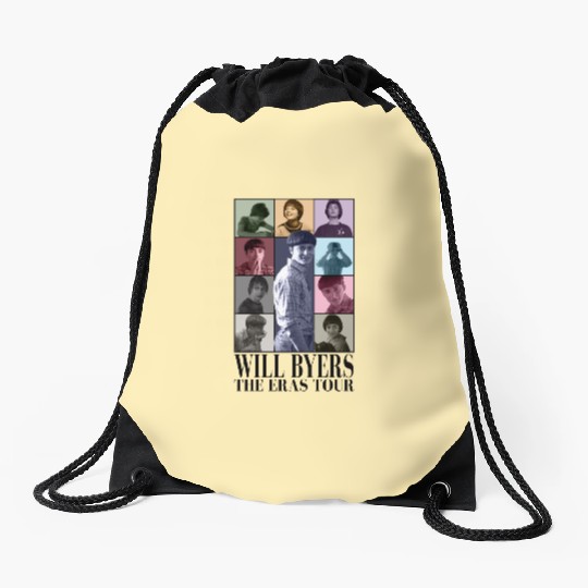 Will Byers Eras Tour Drawstring Bags