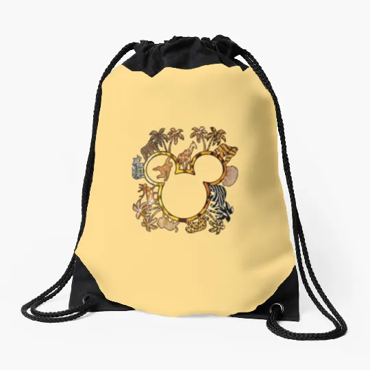 Disney Animal Kingdom Drawstring Bags, Disney Wild Drawstring Bags