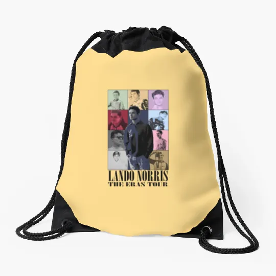 Lando Norris Eras Tour Inspired Drawstring Bags