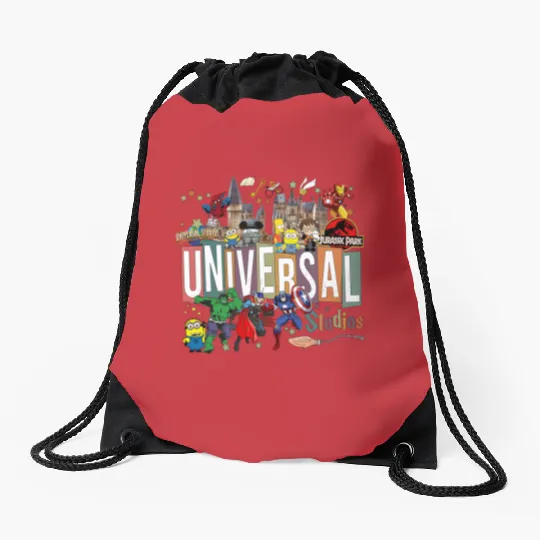 Disney Universal Studios Drawstring Bags, Universal Studios 2024 Trip Drawstring Bags, Universal Orlando Drawstring Bags, Disneyworld Drawstring Bags