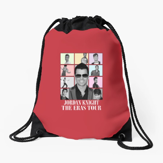 Jordan Knight Eras Tour Unisex Heavy Cotton Drawstring Bags