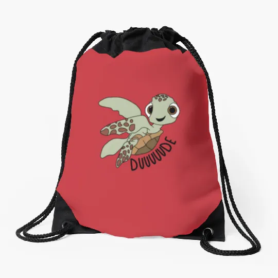 Disney Pixar Finding Nemo Squirt Dude Drawstring Bags, Finding Nemo Drawstring Bags