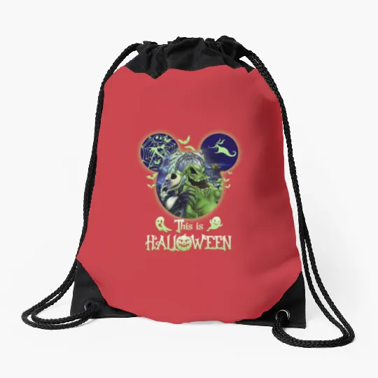 This is Halloween Oogie Boogie Bash 2024 Drawstring Bags, Disneyland Halloween Drawstring Bags