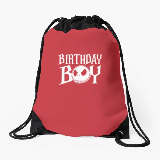 disneys The Nightmare Before Christmas Birthday Boy Drawstring Bags
