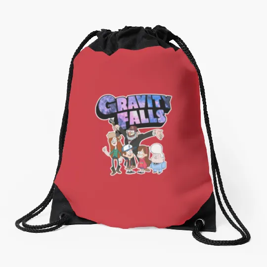 Disney Gravity Falls Characters Group Drawstring Bags, Magic Kingdom Drawstring Bags