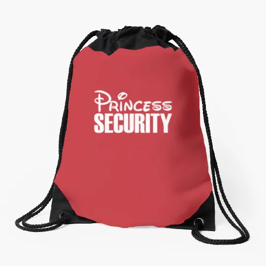 Disney Princess Security, Disney Drawstring Bags, Disney Dad Drawstring Bags