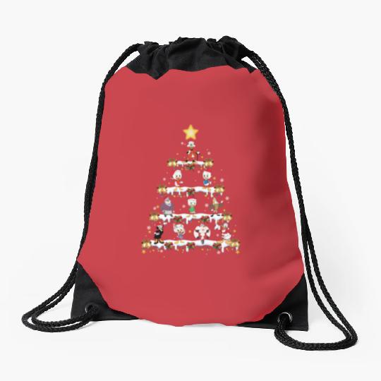 Disney DuckTales Christmas Tree and Lights Drawstring Bags