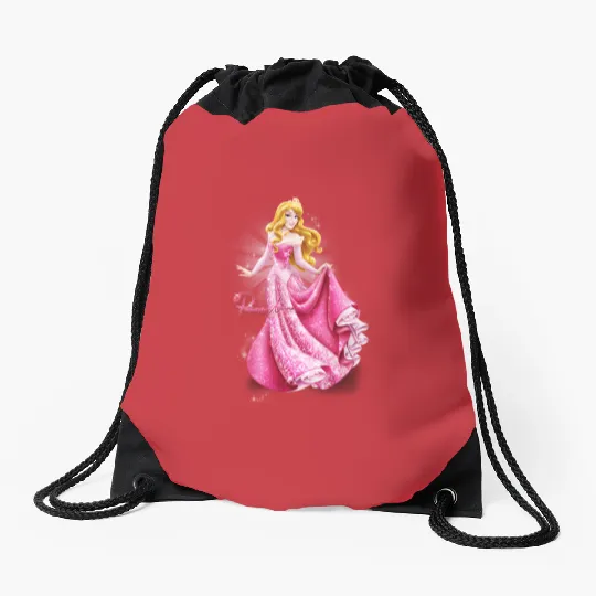 Sleeping Beauty Drawstring Bags, Disney Drawstring Bags, Aurora Drawstring Bags