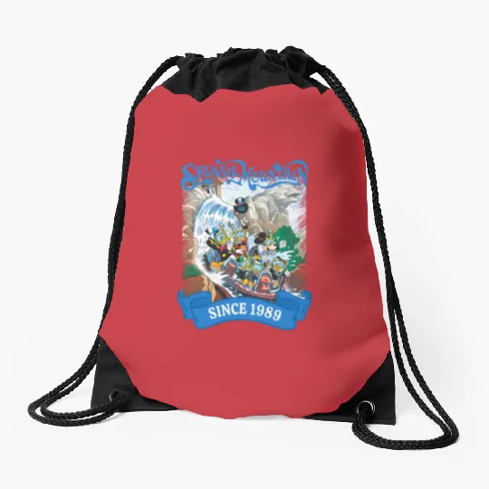 Disney Splash Mountain Vintage Drawstring Bags, Splash Mountain,