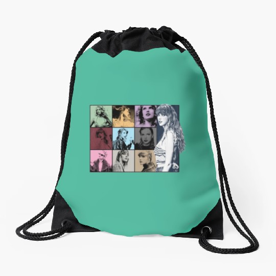 Vintage Eras Tour Drawstring Bags