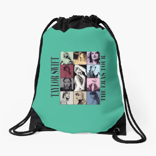World Eras Tour Drawstring Bags