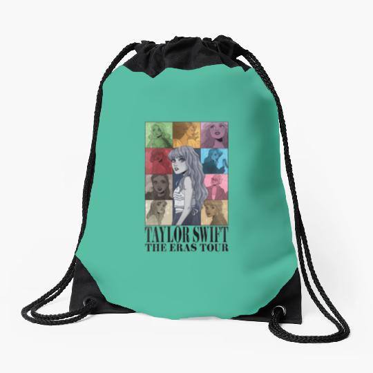 The Princess Eras Tour Drawstring Bags