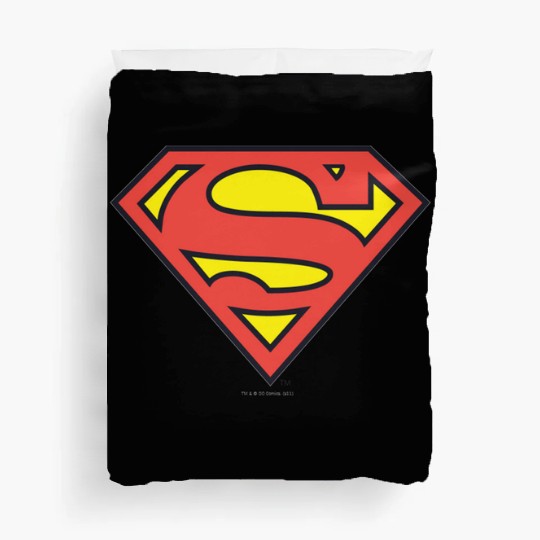 Superman S-Shield | Superman Logo Baseball Jerseys Duvet Covers