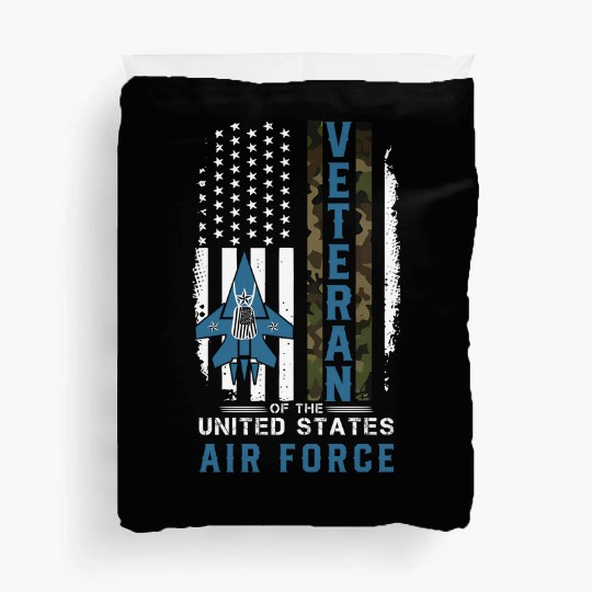 Us Air Force Veteran Camo Duvet Covers