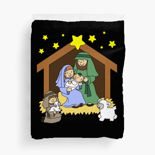 Nativity Scene Duvet Covers