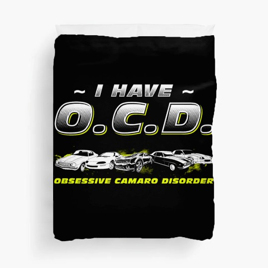 CAMARO - I HAVE O.C.D Duvet Covers