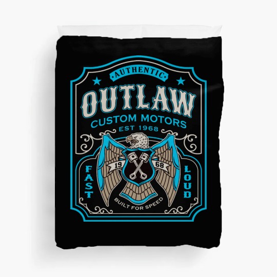 Outlaw Motors Duvet Covers