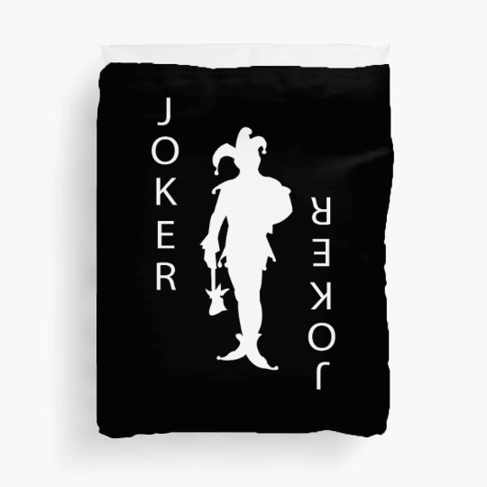Joker Playing Card Gambling Duvet Covers