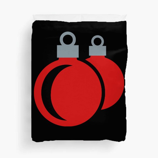 Christmas balls - xmas Duvet Covers
