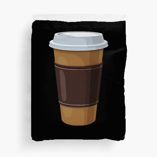 Coffee to go Duvet Covers